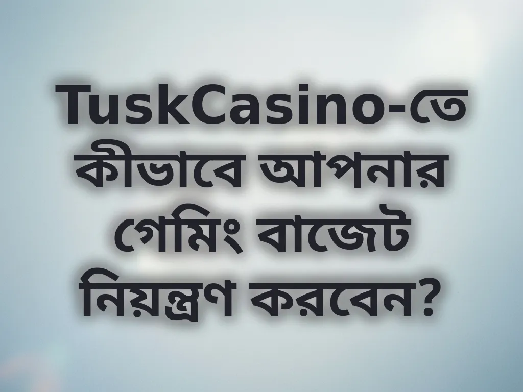 বাজেট কন্ট্রোল গাইড